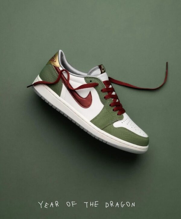 NIKE AIR JORDAN RETRO 1 LOW DRAGON OF THE YEARS (Master Quality) Shoes Wala