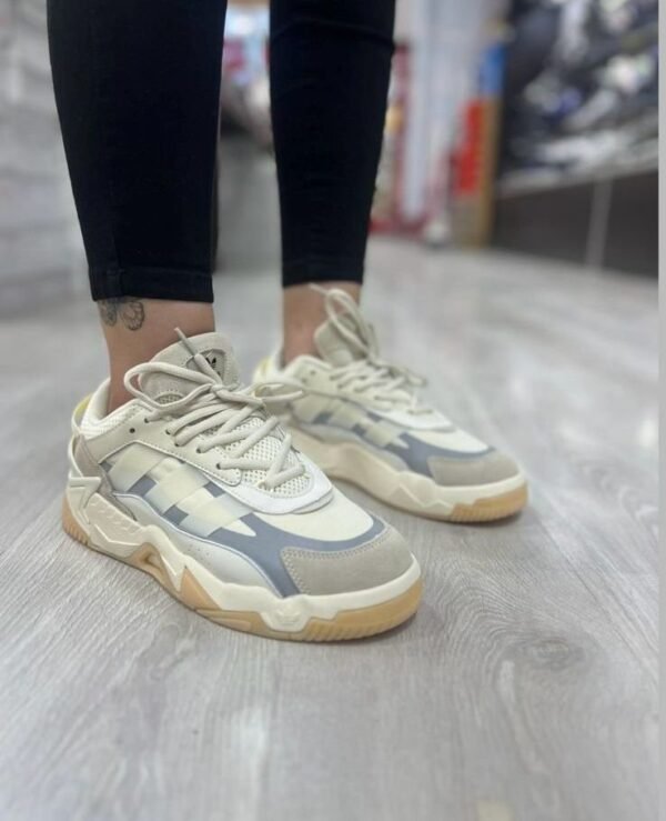 ADIDAS NITEBALL 2.0 OFF WHITE CREAM (Master Quality) Shoes Wala