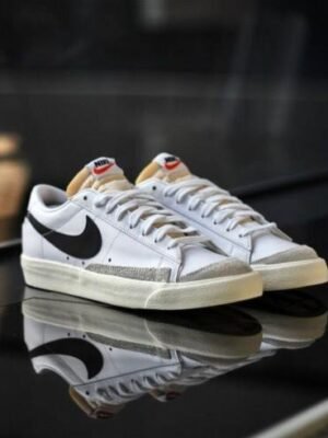 NIKE MID BLAZER 77 VINTAGE WHITE LOW (Master Quality) Shoes Wala
