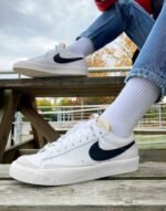 NIKE MID BLAZER 77 VINTAGE WHITE LOW (Master Quality) Shoes Wala