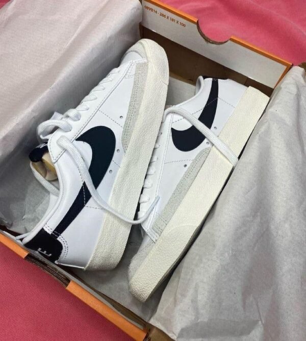 NIKE MID BLAZER 77 VINTAGE WHITE LOW (Master Quality) Shoes Wala