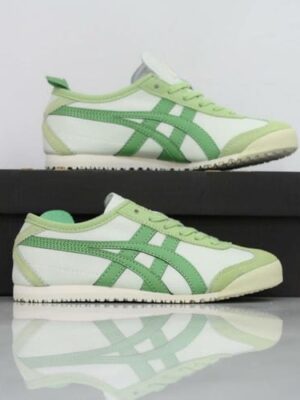 ONITSUKA TIGER MEXICO 66 deluxe white green  (Master Quality) Shoes Wala