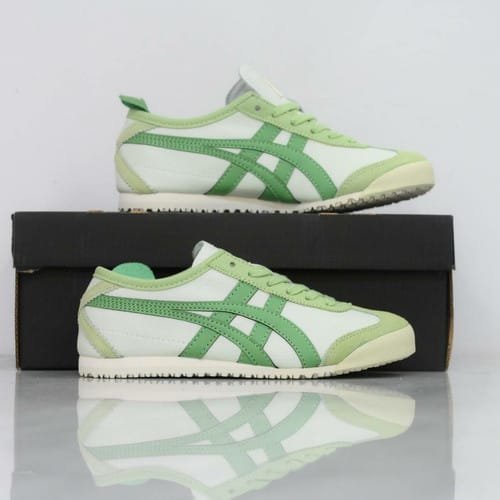 ONITSUKA TIGER MEXICO 66 deluxe white green  (Master Quality) Shoes Wala