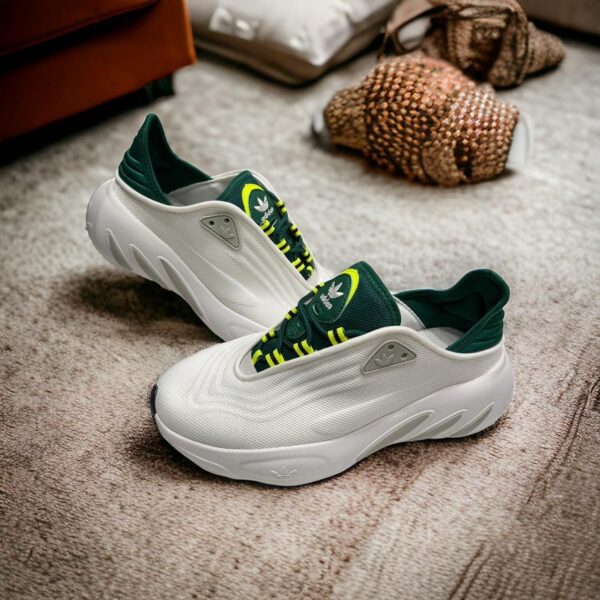 ADIDAS ADIFOAM SLTN WHITE GREEN(Master Quality) Shoes Wala