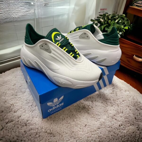 ADIDAS ADIFOAM SLTN WHITE GREEN(Master Quality) Shoes Wala