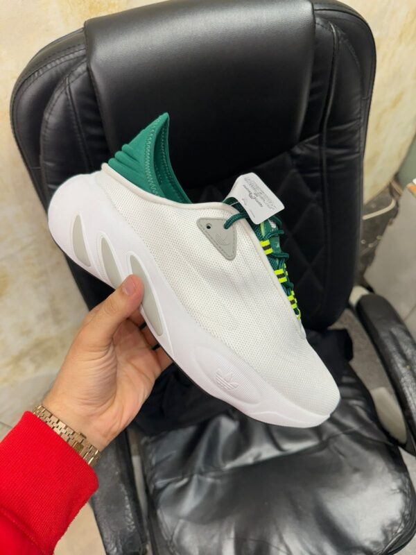 ADIDAS ADIFOAM SLTN WHITE GREEN(Master Quality) Shoes Wala