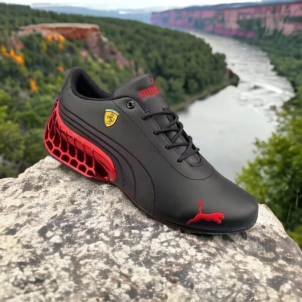 PUMA PETRONAS BLACK RED SYMBOL (Master Quality) Shoes Wala