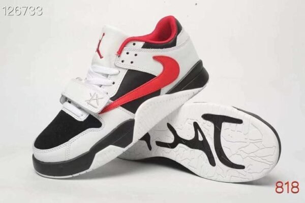 AIR JORDAN TRAVIS SCOTT X JUMNPMAN SAIL BLACK WHITE RED (Master Quality) Shoes Wala