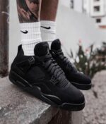 Air Jordan Retro 4 Black Cat (Advance Quality) Shoes Wala