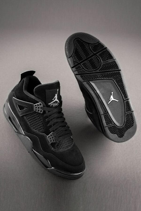 Air Jordan Retro 4 Black Cat (Advance Quality) Shoes Wala