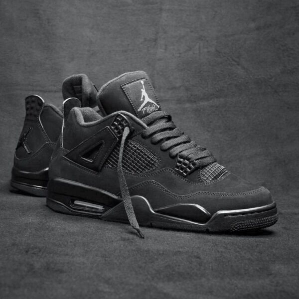 Air Jordan Retro 4 Black Cat (Advance Quality) Shoes Wala