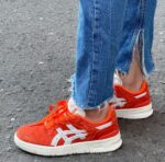 Asicss ex89 Kith Orange Suede Cream (Master Quality) Shoes Wala