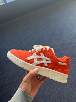 Asicss ex89 Kith Orange Suede Cream (Master Quality) Shoes Wala