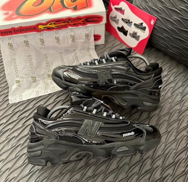 New Balance 1000 Black Patent (Master Quality) Shoes Wala