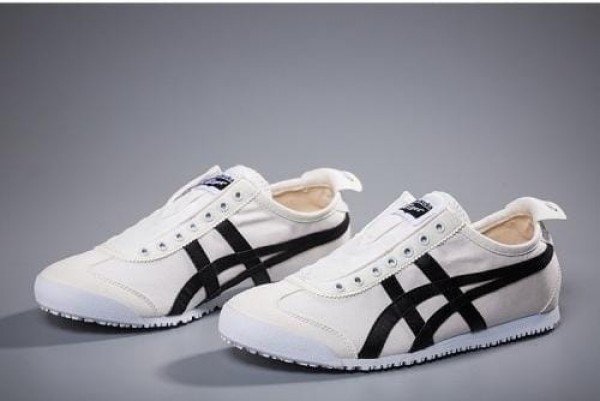 ONITSUKA TIGER SLIP ON BLACK WHITE (Master Quality) Shoes Wala