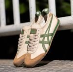 ONITSUKA TIGER MEXICO 66 BEIGE GRASS GREEN (Master Quality) Shoes Wala