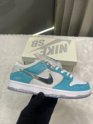 Niike April Skateboards X Sb Dunk Low Turbo Green (Master Quality) Shoes Wala