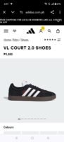 Adidas Court 3.0 VL "Black/White (Master Quality) Shoes Wala