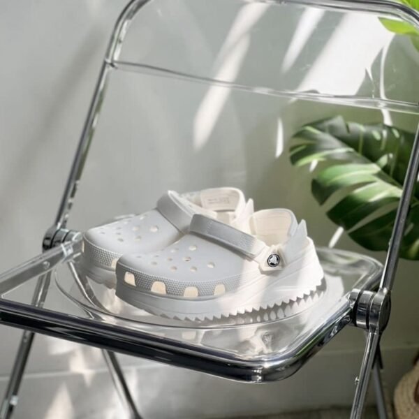 CROCS HIKER White CLOGS (Master Quality) Shoes Wala