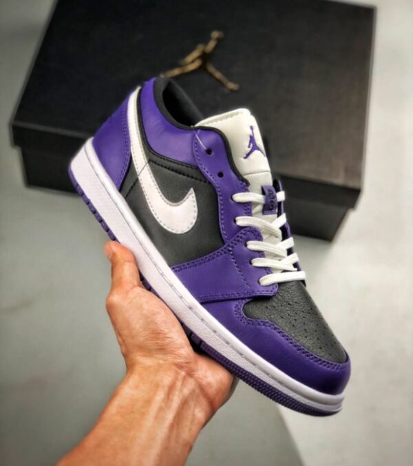 Air Jordan 1 Low Court Purple (master Quality) Shoes Wala
