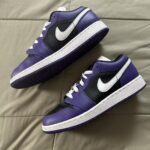 Air Jordan 1 Low Court Purple (master Quality) Shoes Wala