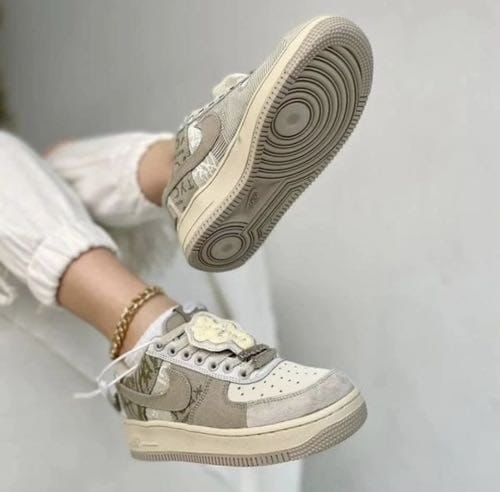 Nike Airforce 1 X TRAVIS SCOTT Grey (Master Quality) Shoes Wala
