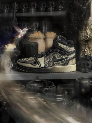 Nike AJ Retro 1 High "Zoom Air CMFT 2 Dia De Muertos" (Master Quality) Shoes Wala