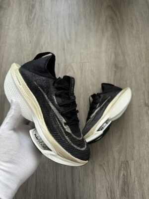 NIKE AIR ZOOM ALPHAFLY NEXT% 2 BLACK GOLD (Master Quality) Shoes Wala