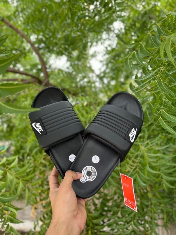 Nike of court Slides Black (Master Quality) Shoes Wala