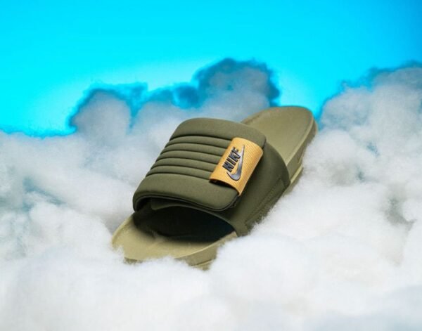 Nike of court Slides Green (Master Quality) Shoes Wala