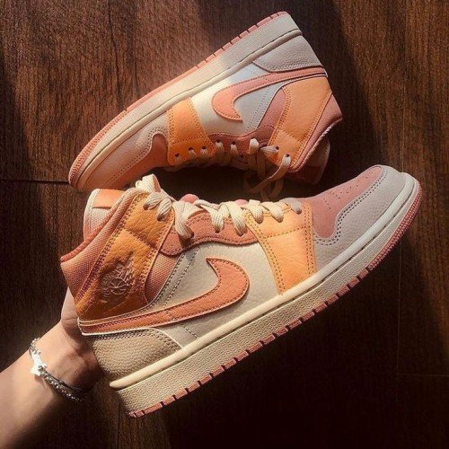 Nike Air Jordan Retro 1 Apricot Orange (Master Quality) Shoes Wala