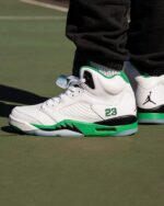 Nike Air Jordan Retro 5 Lucky Green (Master Quality) Shoes Wala