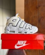 Nike Air More Uptempo Returns In Navy And Gold (Master Quality) Shoes Wala