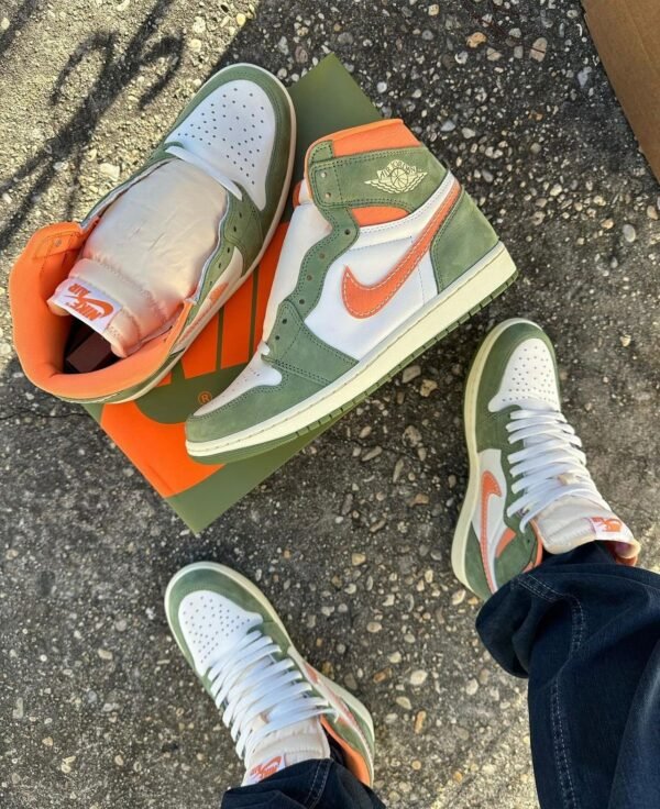 Nike Air Jordan 1 High Retro OG Craft Celadon (Advance Quality) Shoes Wala