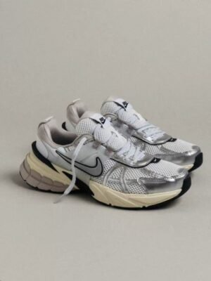 Nikee V2k Run Metallica Sliver (Master Quality) Shoes Wala