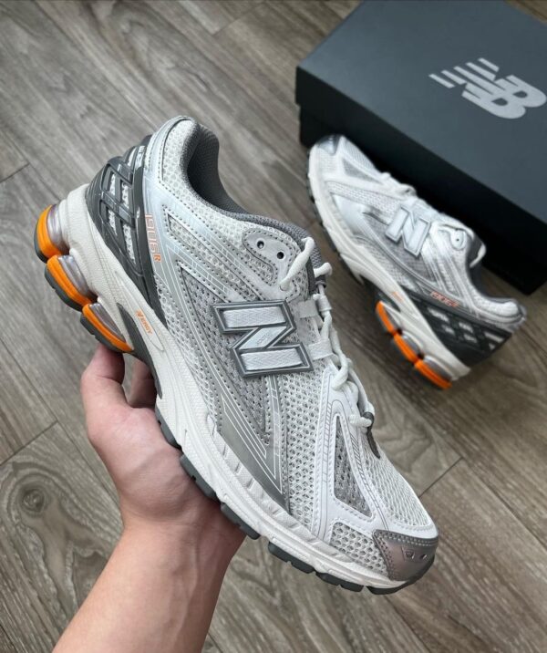 New balance 1906R Silver Orange (Master Quality) Shoes Wala