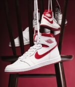 Nikee Air Jordan Retro 1 High "Metallic Burgundy" (Advance Quality) Shoes Wala
