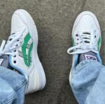 Asics Ex89 White Green (Master Quality) Shoes Wala