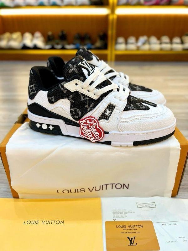 Louis Vuitton X Nigo Trainer (Master Quality) Shoes Wala