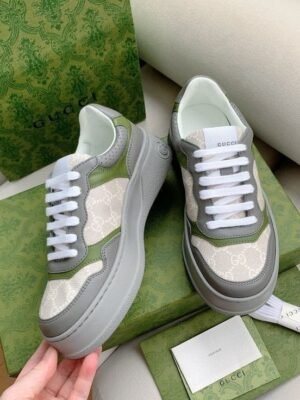 Guccii gg Sneaker White beige (Master Quality) Shoes Wala