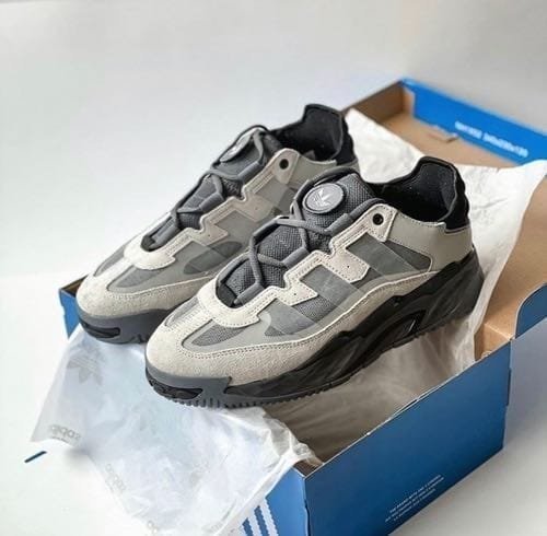 Adidas Niteball Grey (Master Quality) Shoes Wala