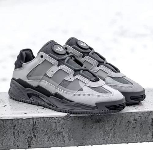 Adidas Niteball Grey (Master Quality) Shoes Wala