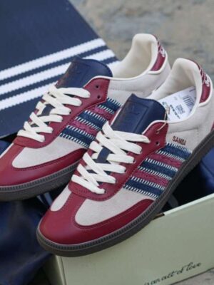 Adidas Samba X OG Notitle  Red (Master Quality) Shoes Wala