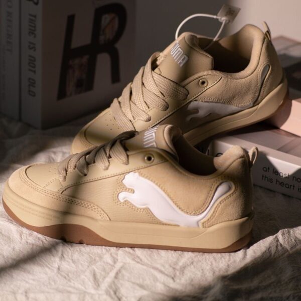 Pumaa Park Beige Sneaker (Master Quality) Shoes Wala
