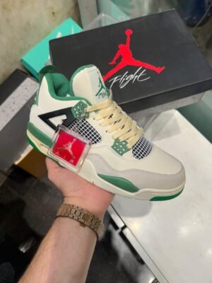 NIKE AIR JORDAN 4 OIL GREEN (Master Quality) Shoes Wala