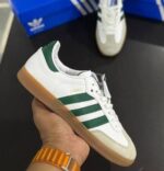 Addidas Samba White to Green (Master Quality) Shoes Wala