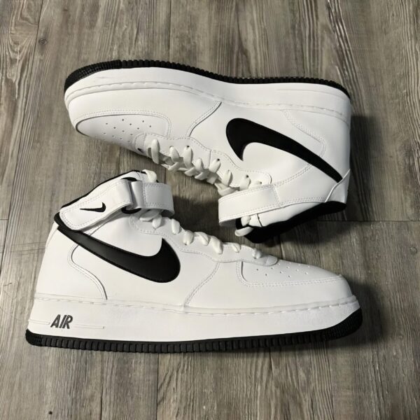 Nike Air Force 1 Mid '07 'White Black'(Advance Quality) Shoes Wala