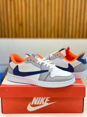 Air Jordan Travis Scott X Fragment Low Orange(Good Quality) Shoes Wala