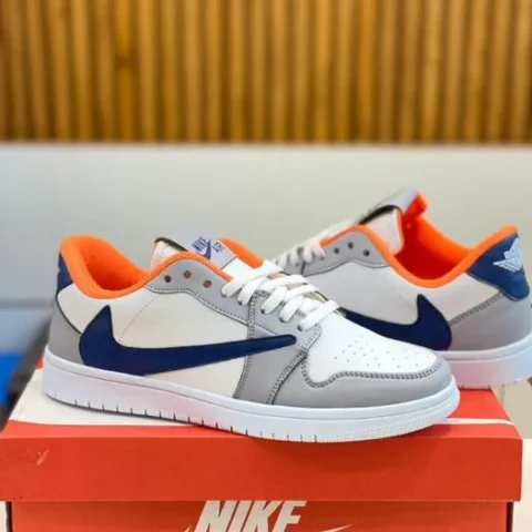 Air Jordan Travis Scott X Fragment Low Orange(Good Quality) Shoes Wala