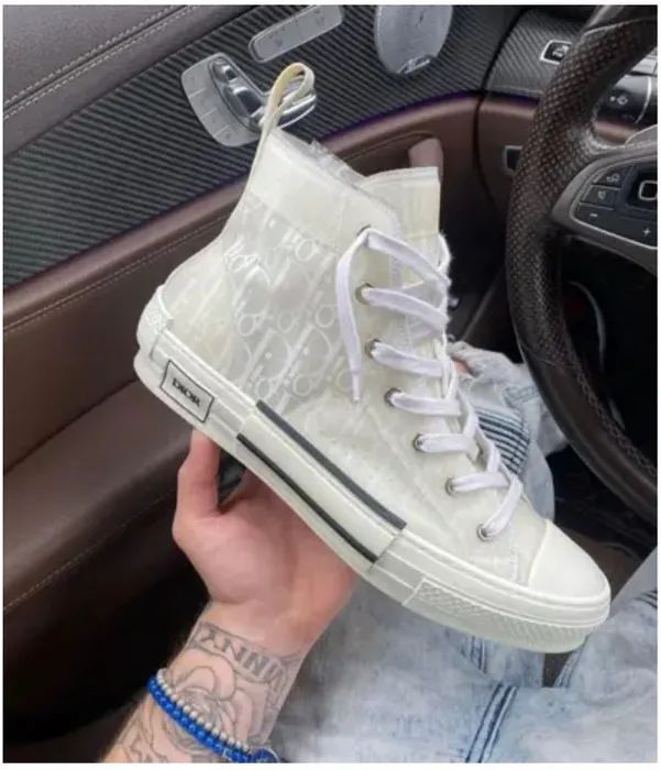 Air Jordan Dior B23 High Oblique White(Advance Quality) Shoes Wala